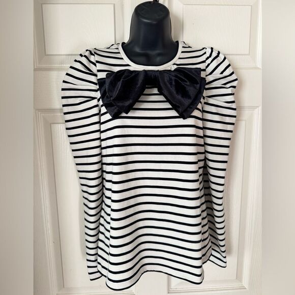 Boden
Imogen Breton Stripe Puff Shoulder Bow Top Size 6 - Picture 7 of 10